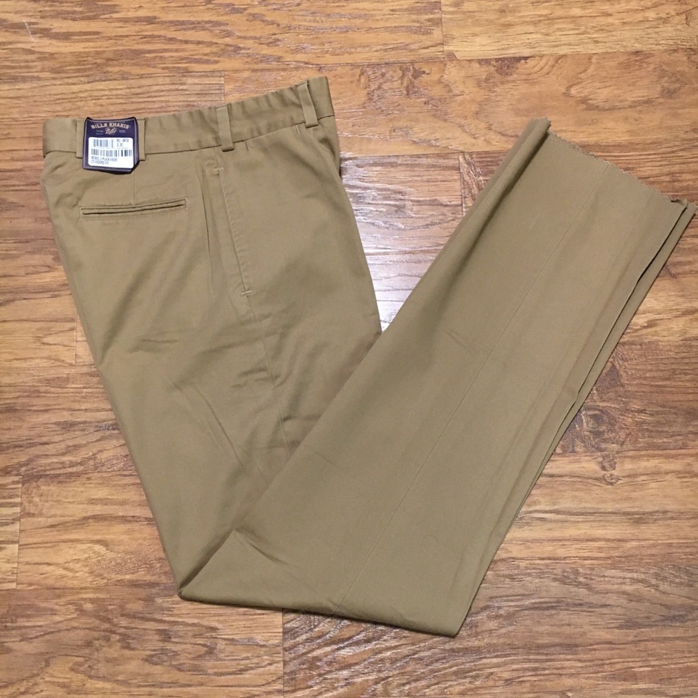 NWT Irregular Bills Khakis M2 Plain Front 30 Waist